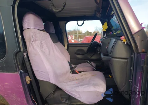 2003 Jeep Wrangler Sport из США, поврежденный, VIN 1J4FA49S93P364720